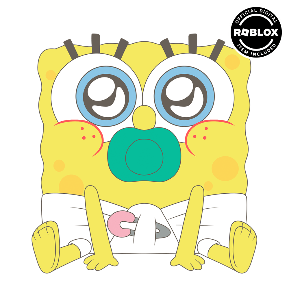 Baby Spongebob Keychain (5in)