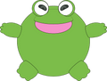 Mega Frog Plush (9in)