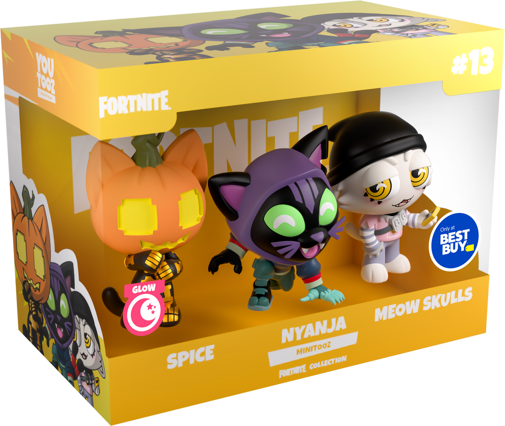 Spice, Nyanja & Meowskulls Minitooz (Retail Exclusive)