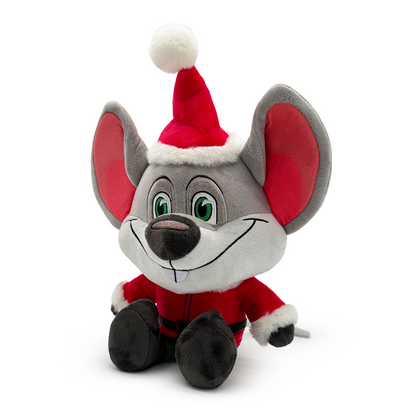 Chuck E. Cheese Christmas Edition Plush (9in)