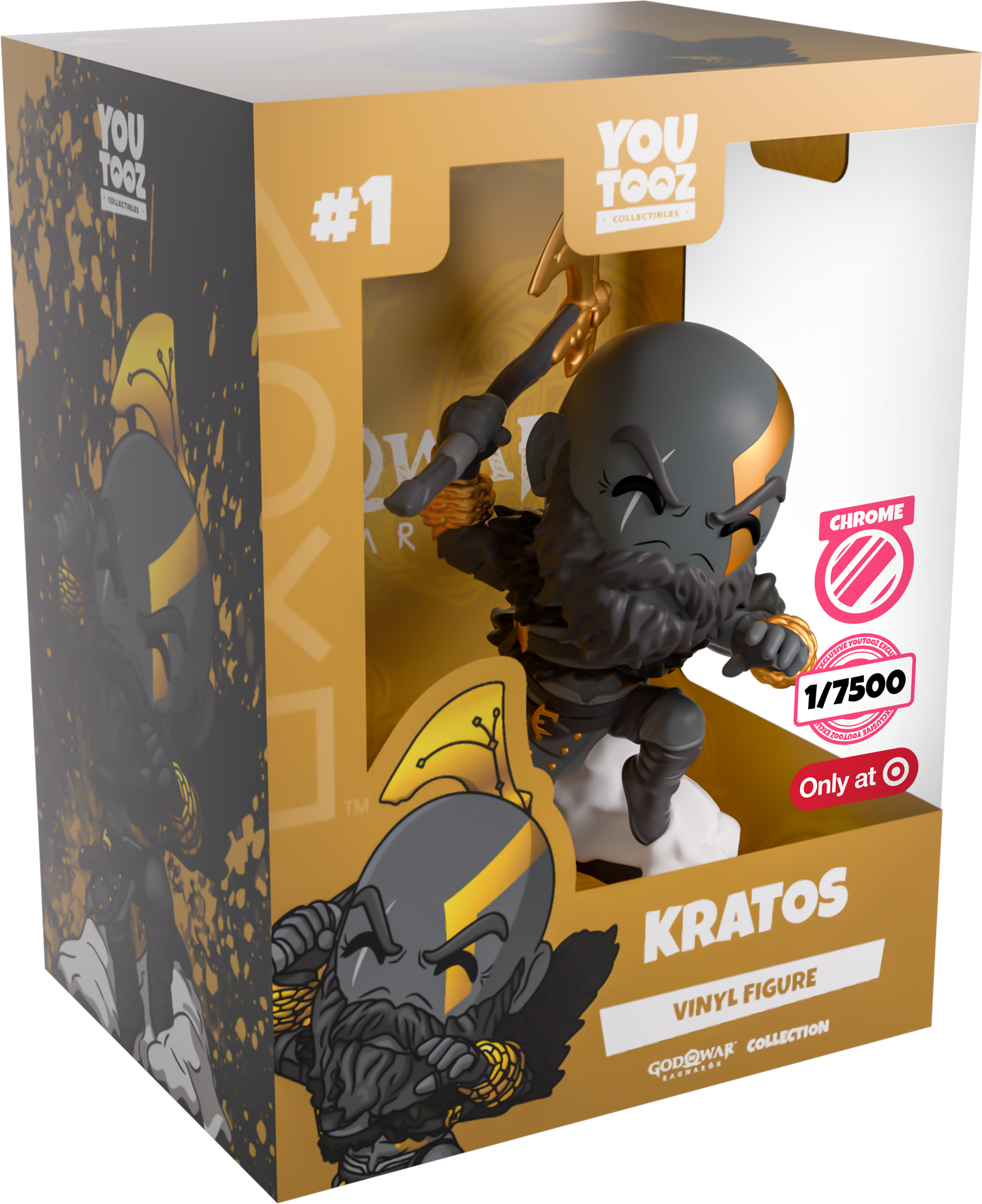 Gold Metallic Kratos