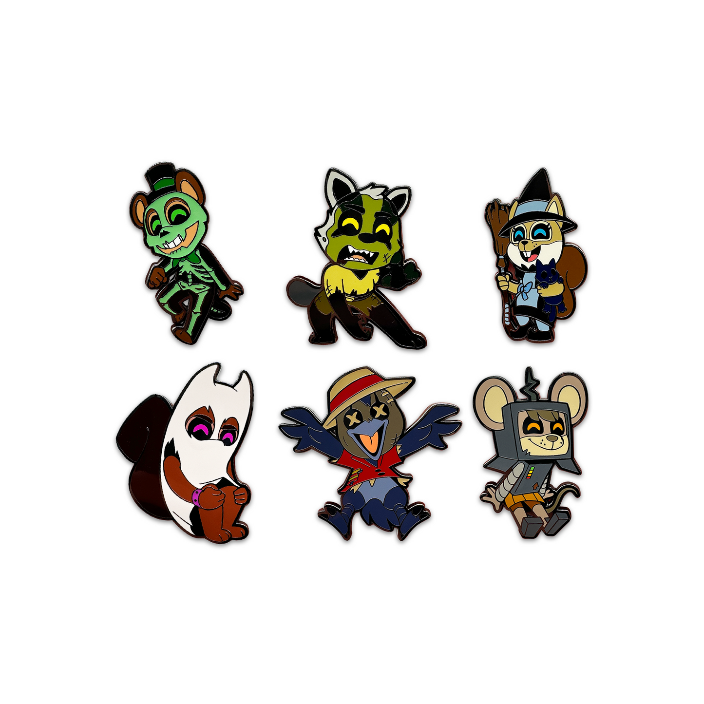Popgoes Halloween Pin-Set