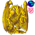 Gold Chrome The Winged Dragon of Ra