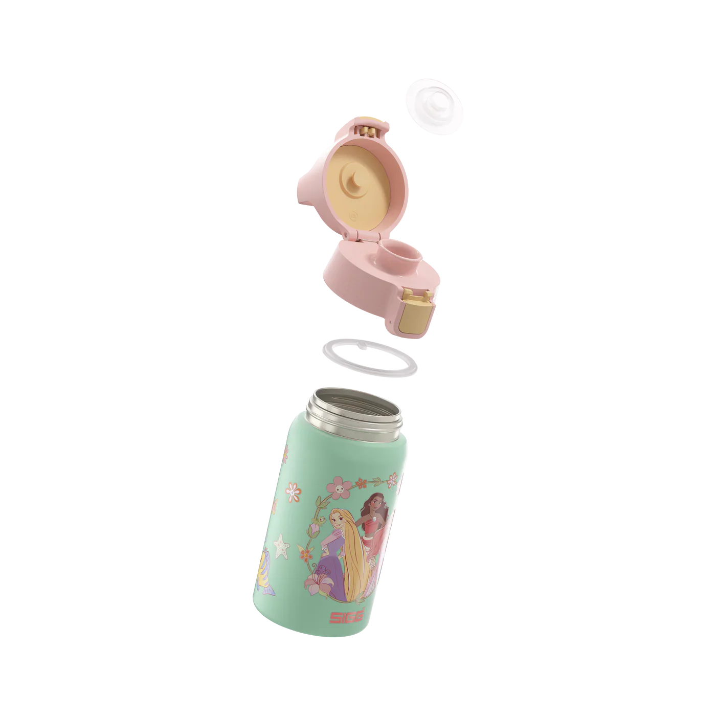 Shield ONE Kinder-Prinzessinnen-Wasserflasche, 0,5 l 