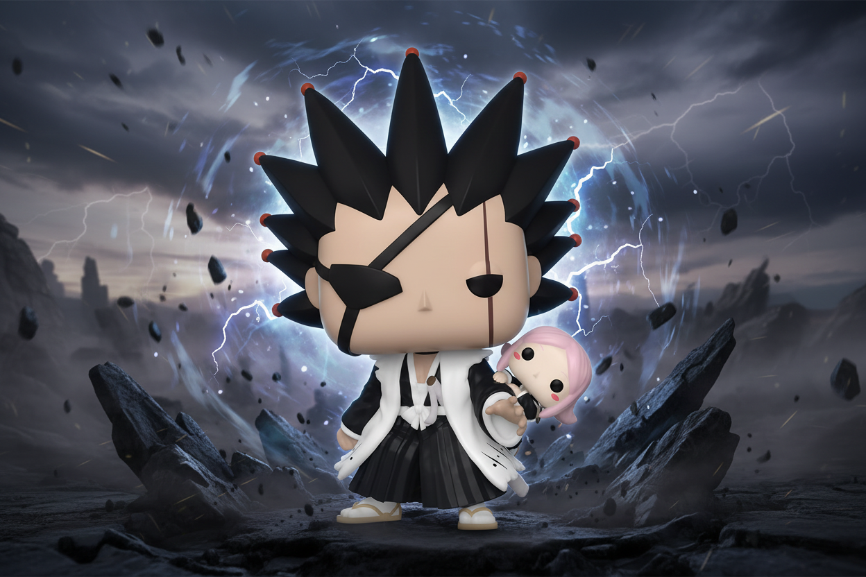 Pop! Kenpachi Zaraki avec Yachiru Kusajishi