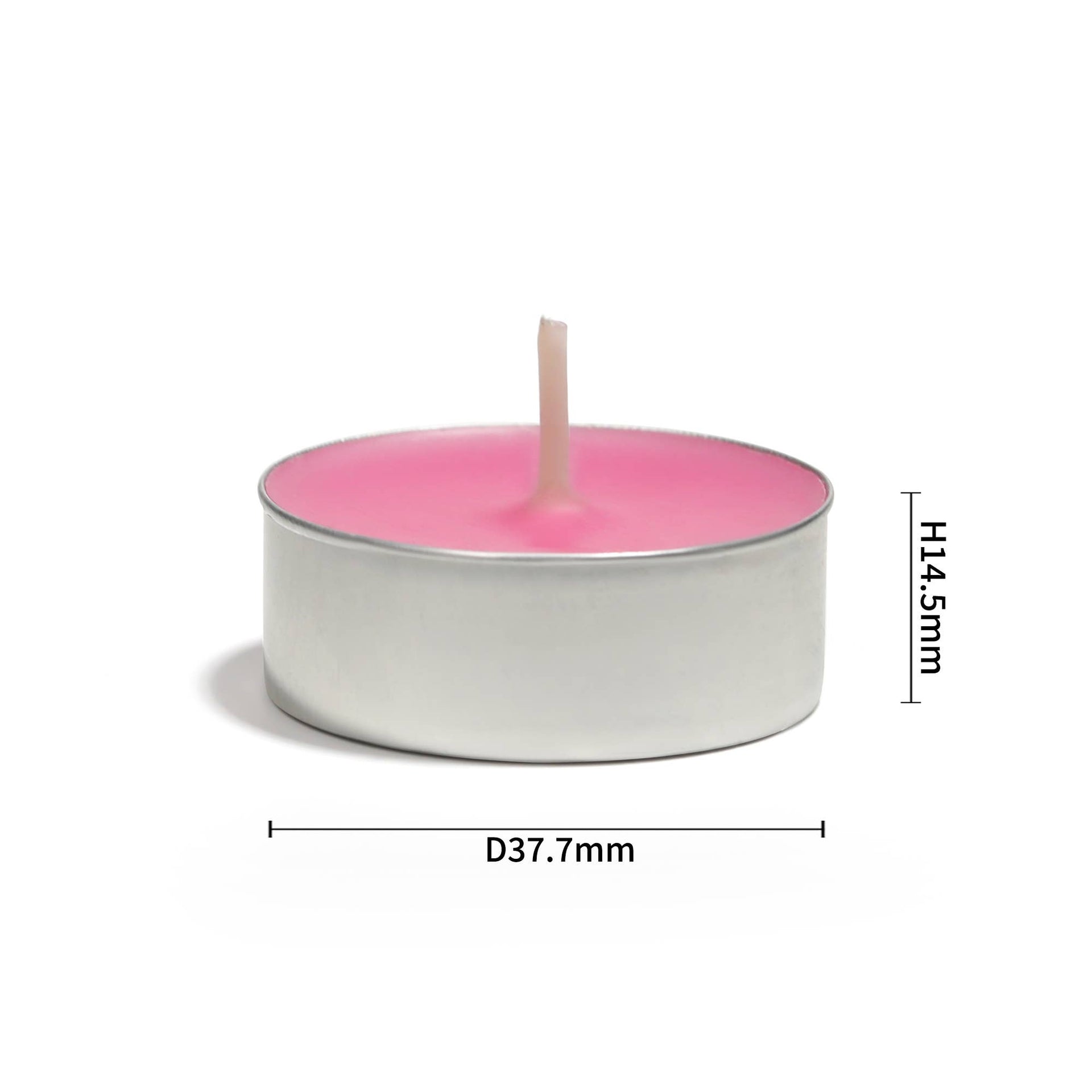 Hello Kitty pink tealight candles, pack of 50, Dream City scent
