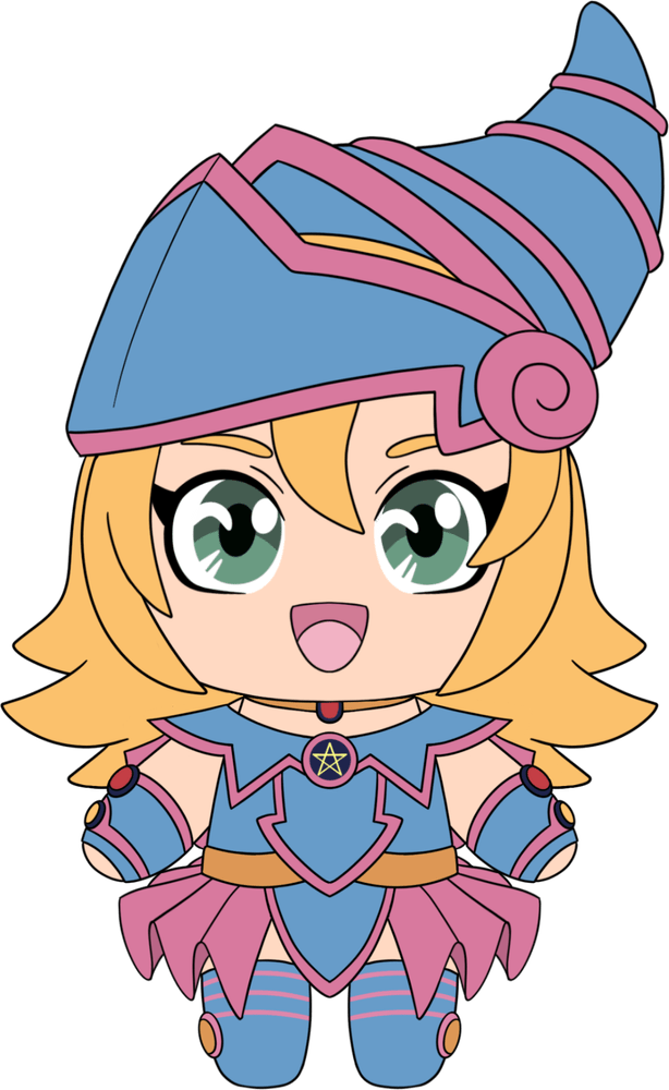 Dunkle Magierin Mädchen Plüschtier (23 cm)