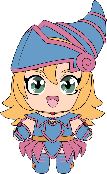 Dunkle Magierin Mädchen Plüschtier (23 cm)