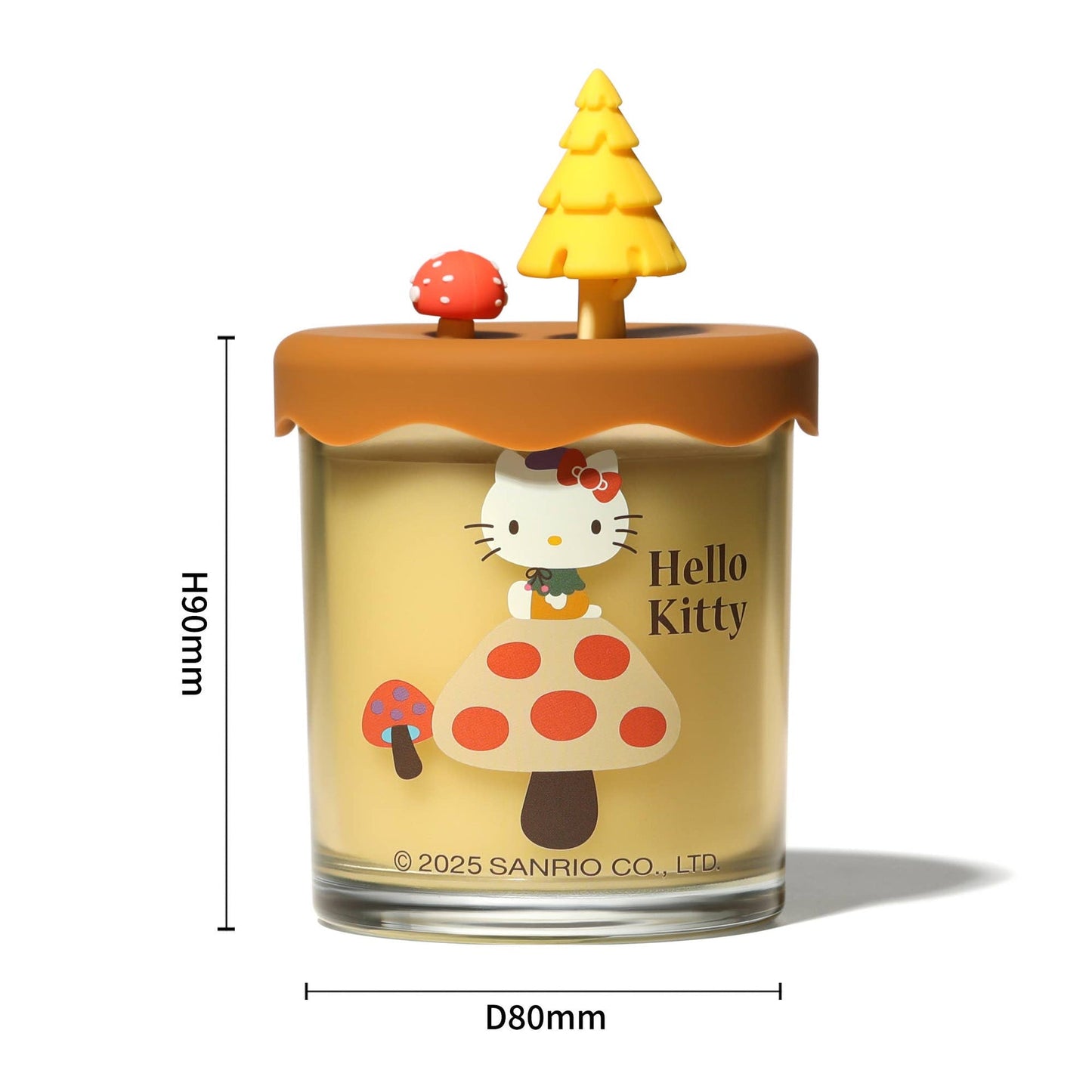 Collection Saisons, Bougie Parfumée à la Vanille Thème Automne