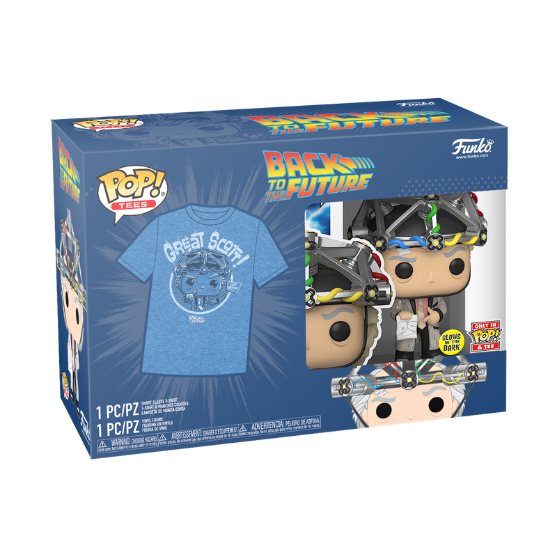 Doc Brown "Great Scott" - Pop! & Tee