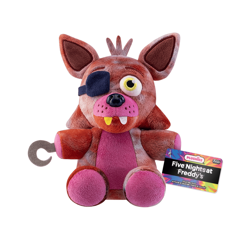 FNAF Funko Peluche 18cm TieDye Foxy Five Nights at Freddy's peluche Tie Dye Foxy 18 cm