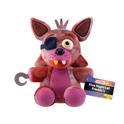 FNAF Funko Peluche 18cm TieDye Foxy Five Nights at Freddy's peluche Tie Dye Foxy 18 cm