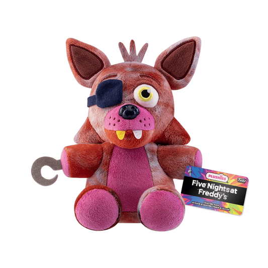 FNAF Funko Peluche 18cm TieDye Foxy Five Nights at Freddy's peluche Tie Dye Foxy 18 cm