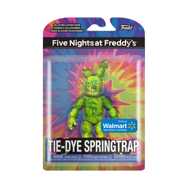 tie dye springtrap action figure