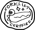 Forklift Certified Pin