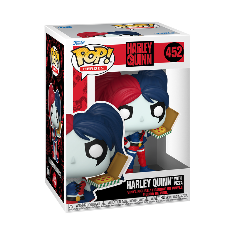 Harley Quinn med pizza