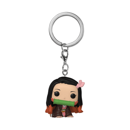 Nezuko Kamado Pop! Keychain Demon Slayer porte-clés Pocket POP! Vinyl Nezuko 4 cm