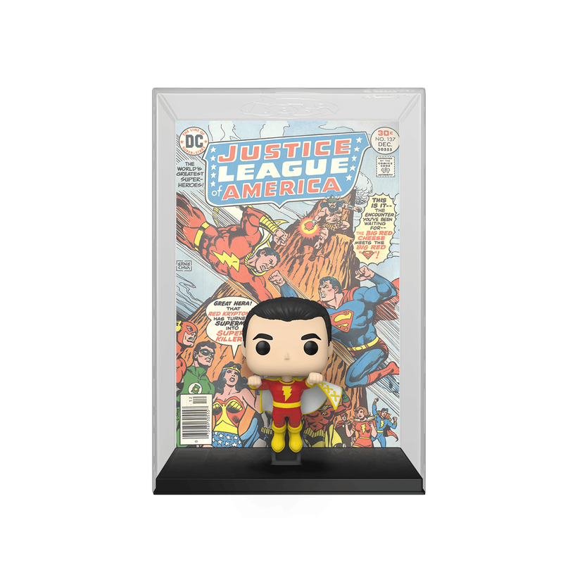 pop comic covers justice league of america shazam no 137