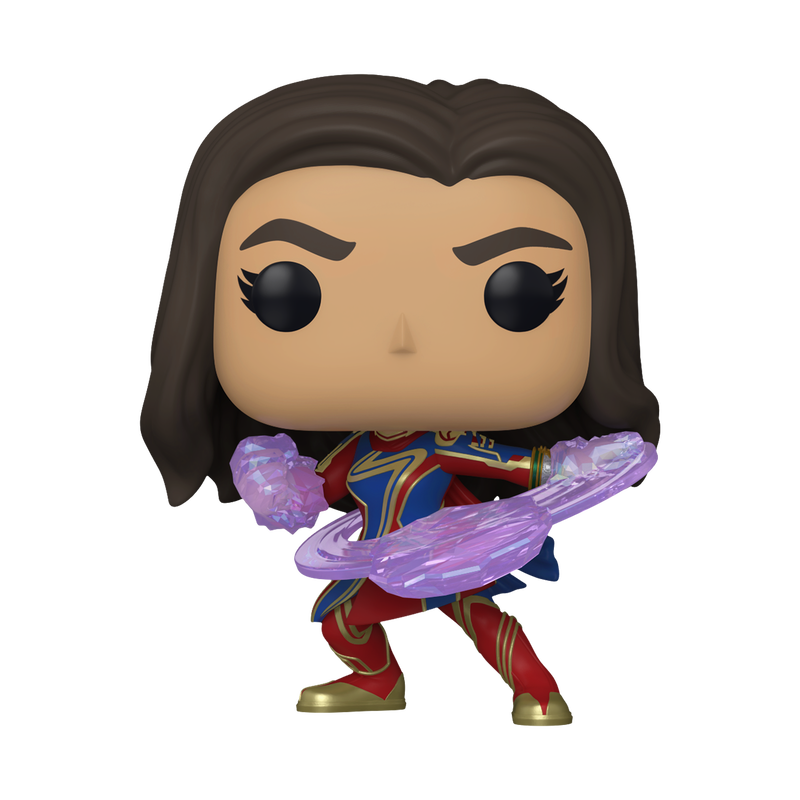 The Marvs POP! Vinyl figurine Miss Marvel 1251 Funko POP! MS. MARVEL IN FIGHTING STANCE