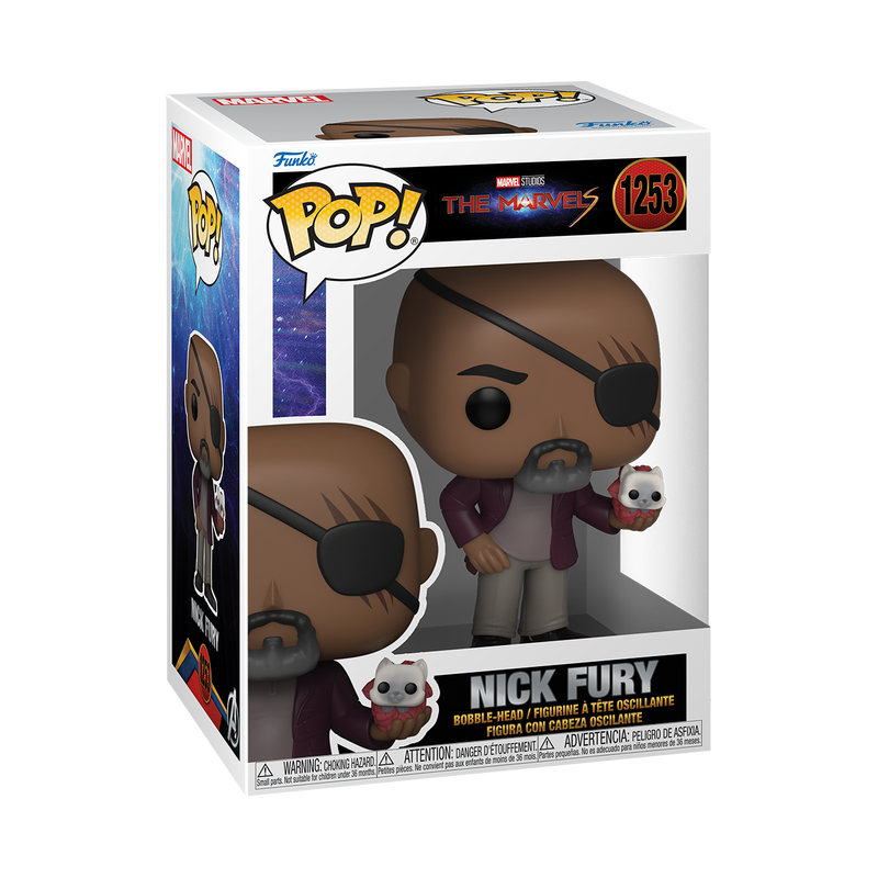 Nick Fury avec Flerkitten