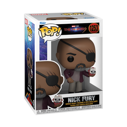 Nick Fury avec Flerkitten