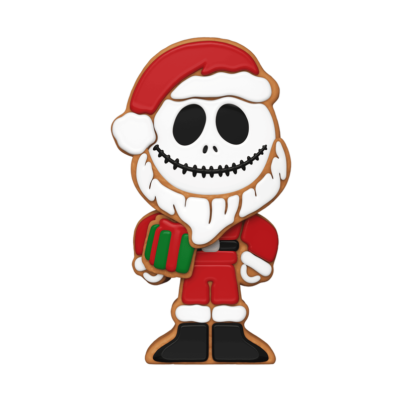 NBX Vinyl Soda Gingerbread Santa Jack Skellington avec Chase nightmare before christmas