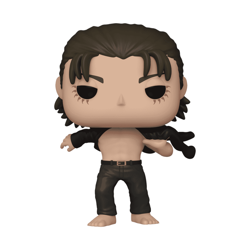 pop eren jaeger with open shirt 1321