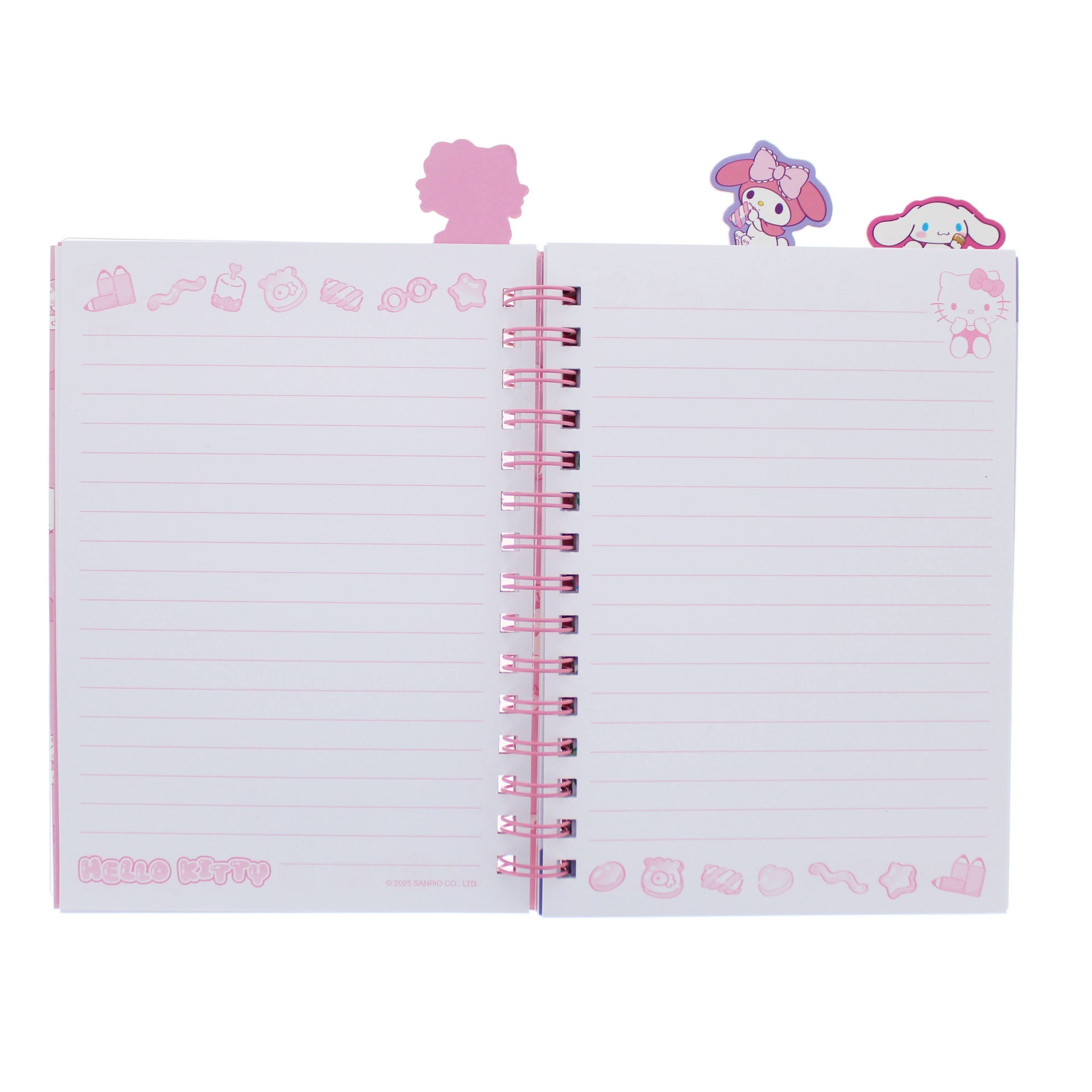 Cahier à paillettes Hello Kitty - Sweets