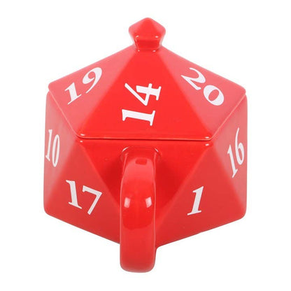 Mug 3D D20 Rouge