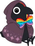 Crow Time Plush (9in)