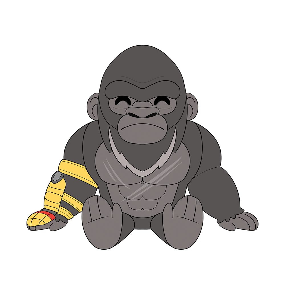Beast Glove Kong Plüsch (23 cm)