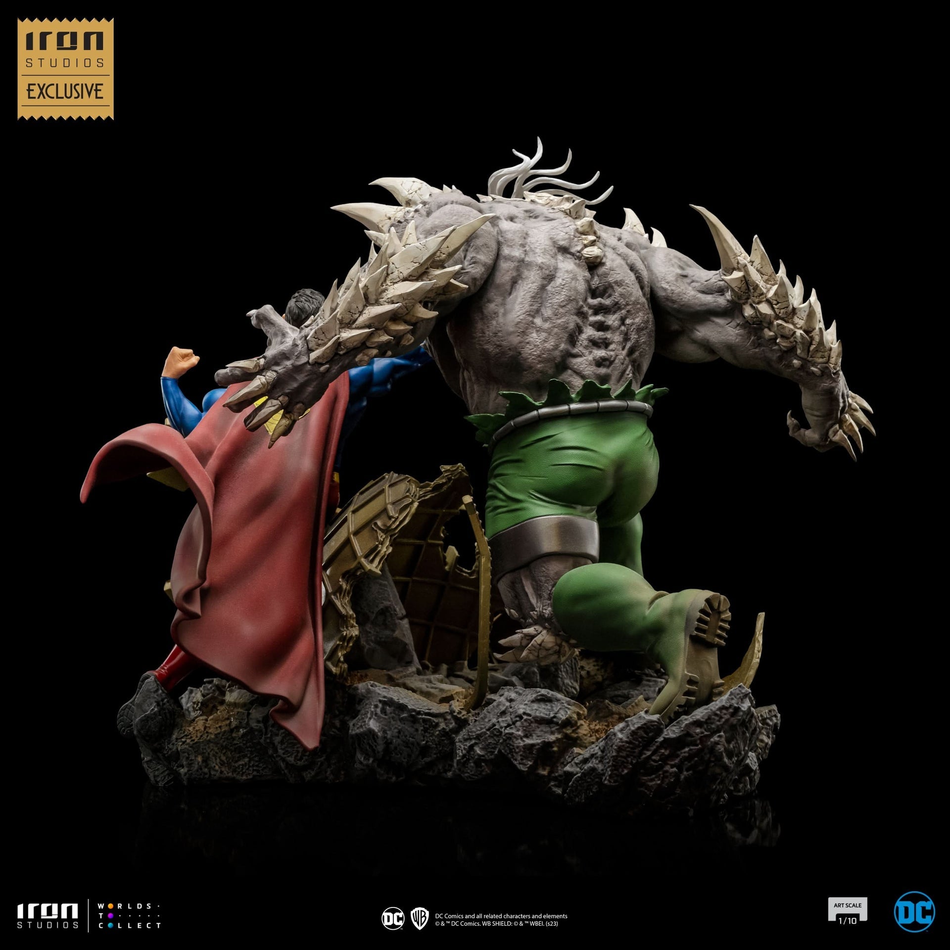 Statue Superman vs Doomsday - DC Comics - Art Scale 1/10 - Justice League
