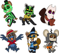 Popgoes Halloween Pin Set