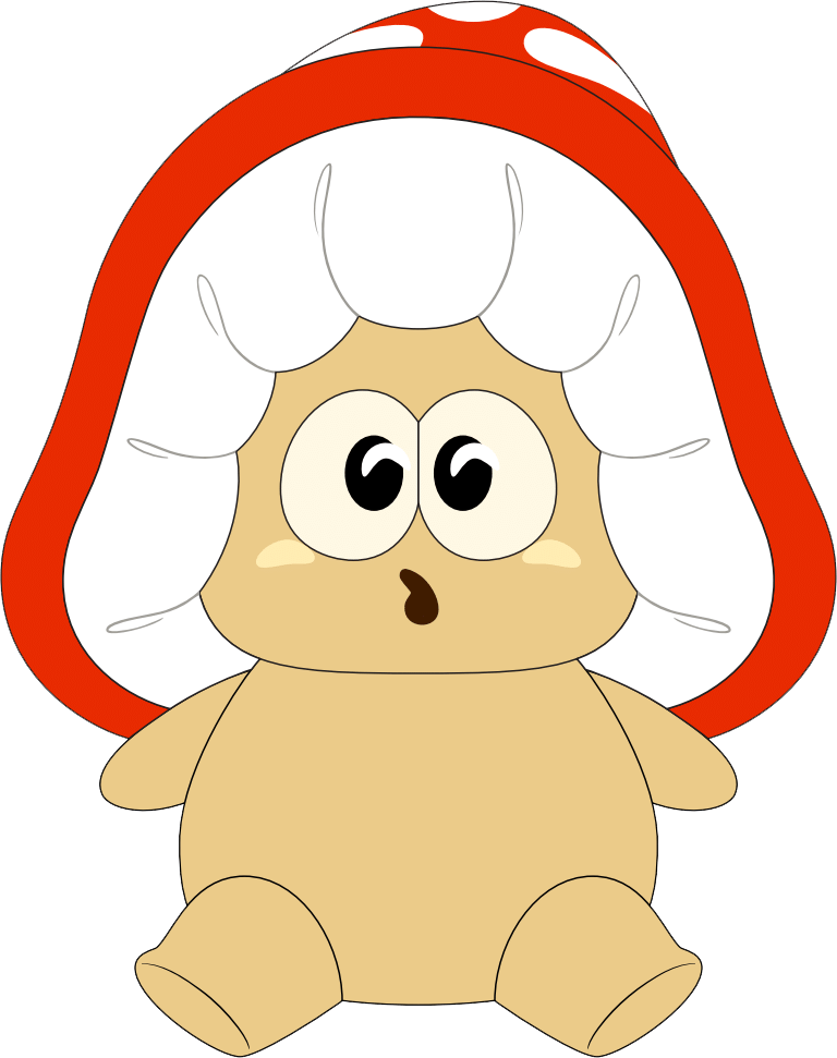 Mushroom Luma Plüsch (23 cm)