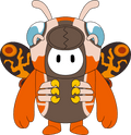 Mothra x Fall Guys Plush (9in)