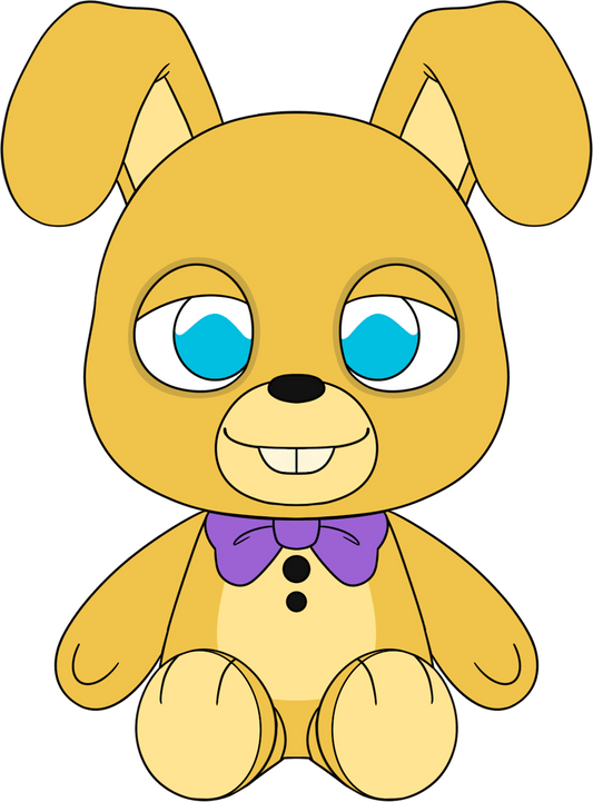 Yellow Rabbit Plush (9in)