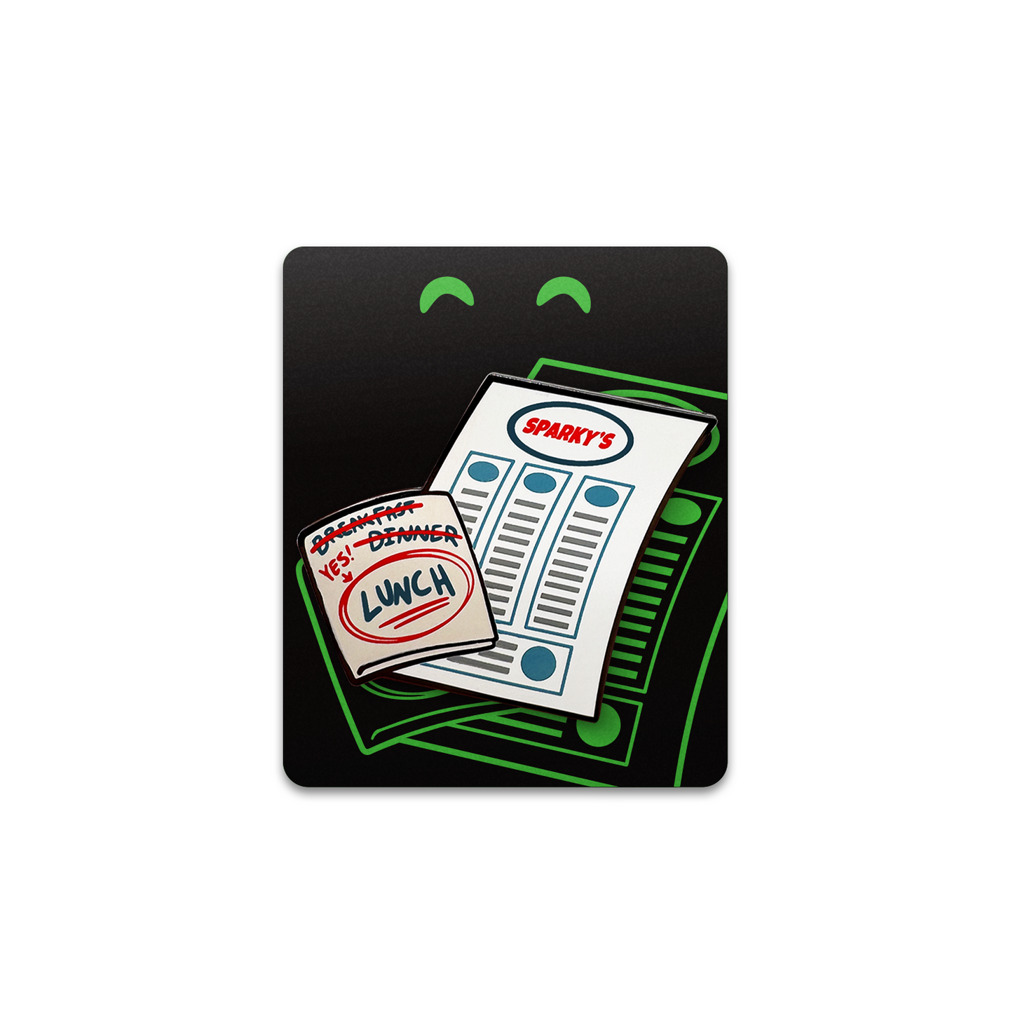 MatPat x FNAF Menü-Pin
