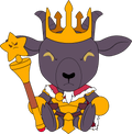 King Goat Plush (9in)