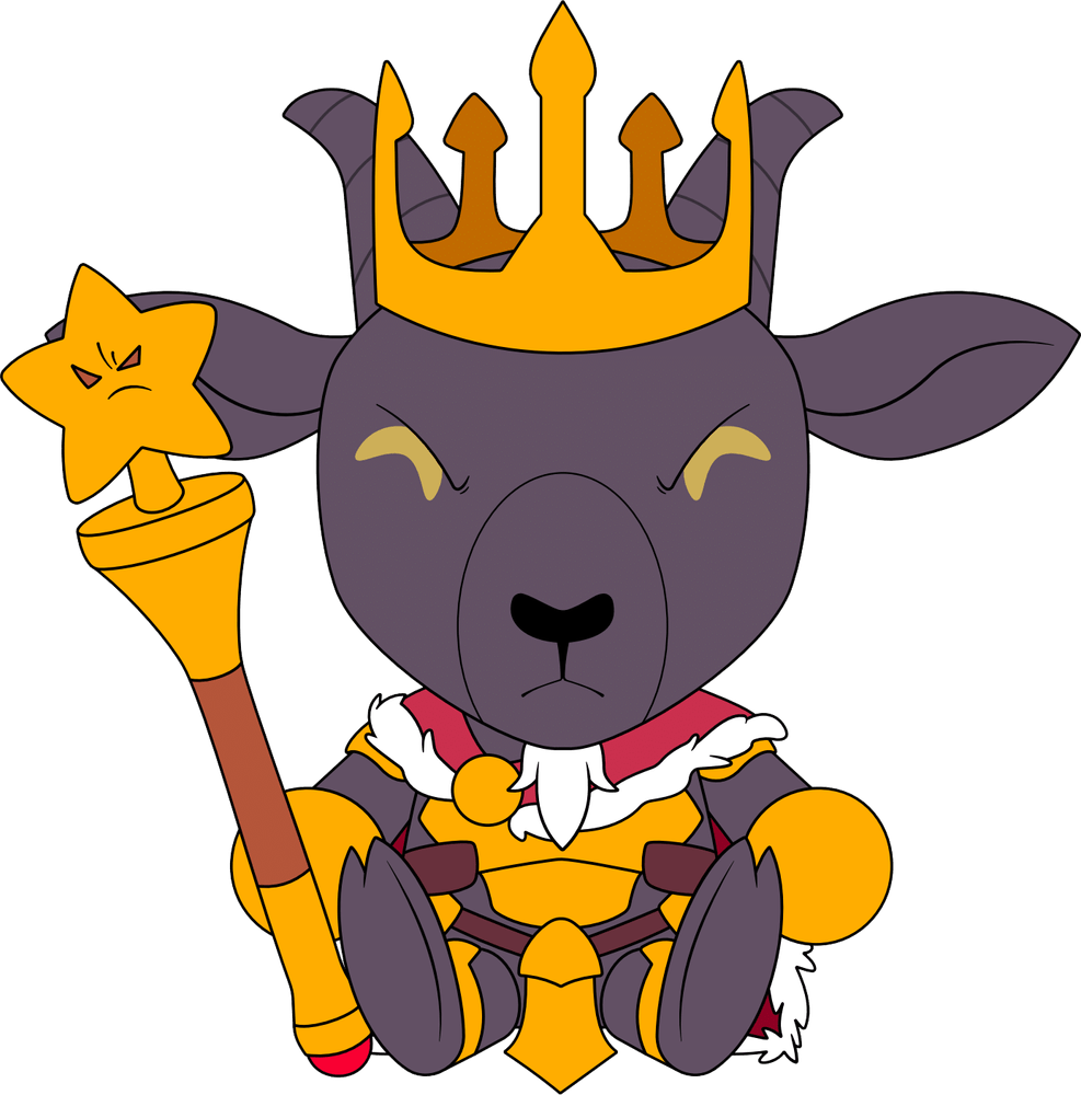 King Goat Plush (9in)