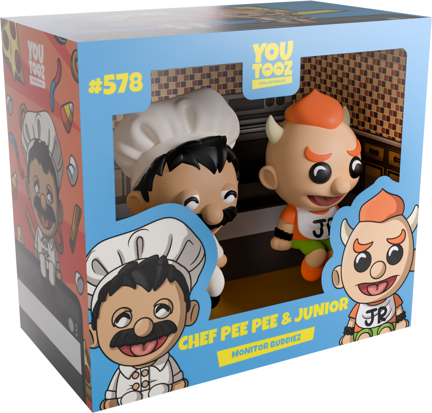 Chef Pee Pee und Junior Monitor Buddies