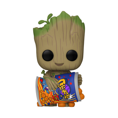 pop groot with cheese puffs 1196