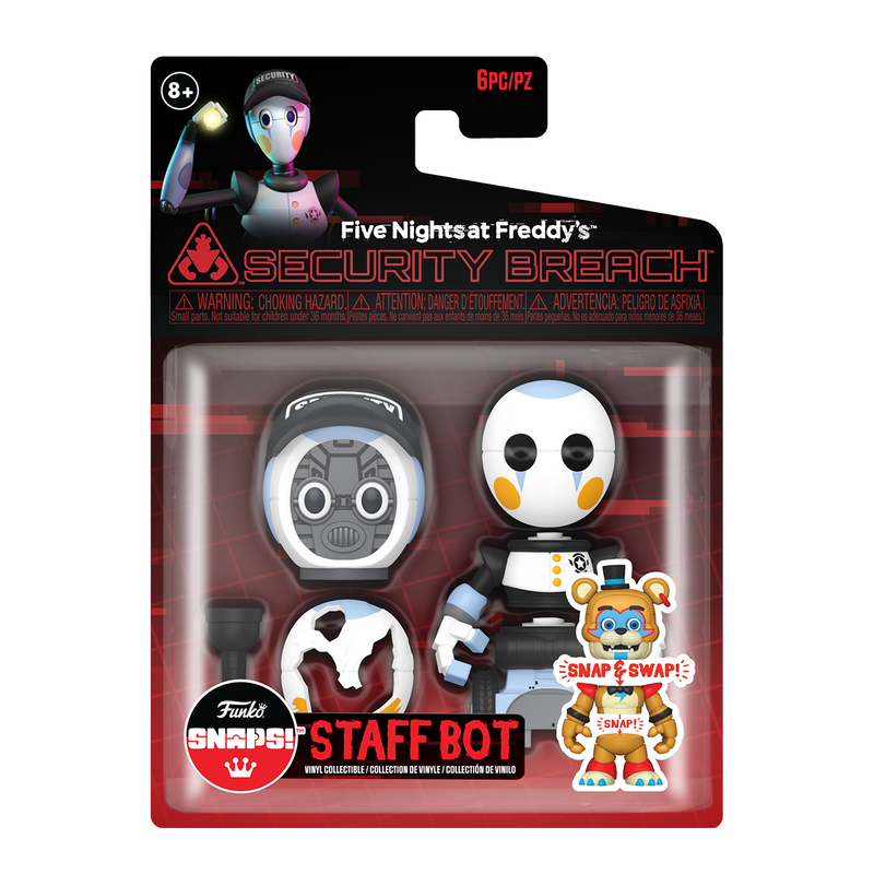 Apsaugos personalo robotas – Snaps!