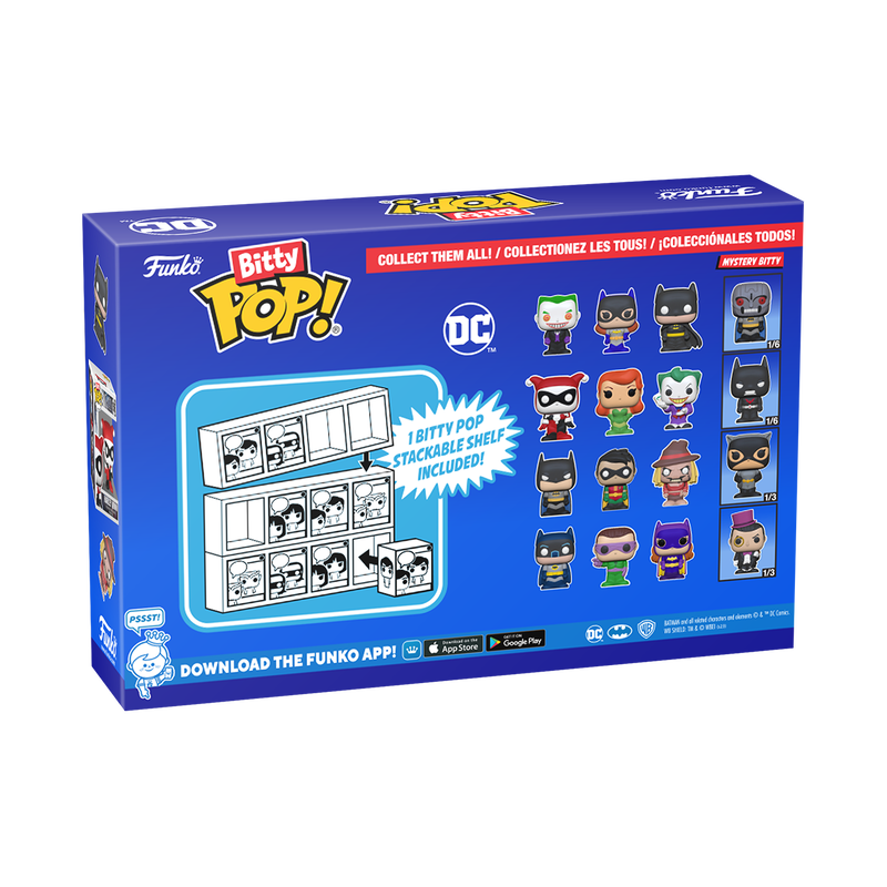bitty pop dc comics 4 pack series 1