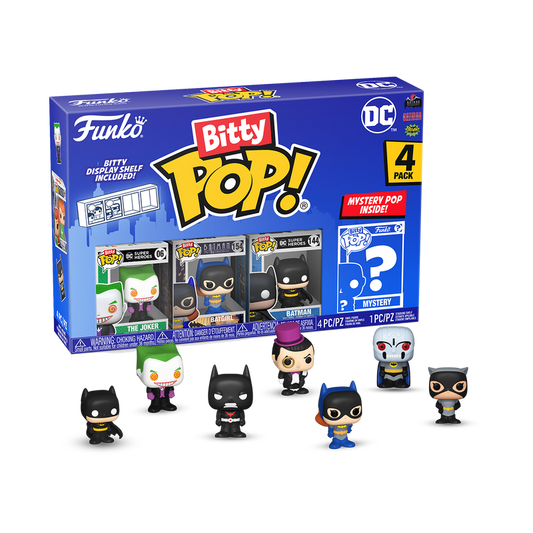 Bitty Pop! DC Comics 4-Pack Series 2