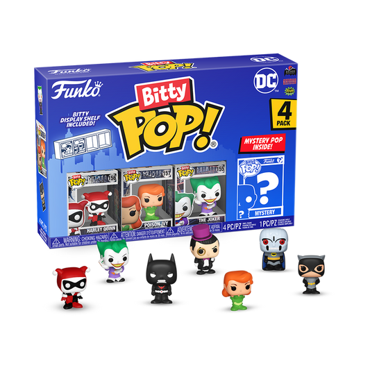 Bitty Pop! DC Comics 4-Pack Series 3