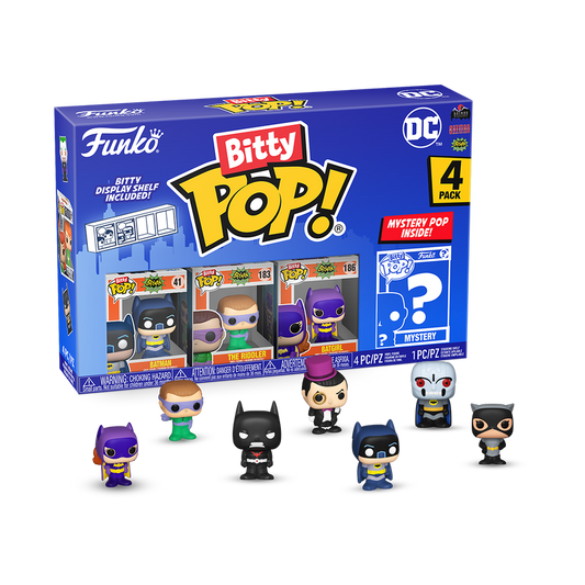 Bitty Pop! DC Comics 4-Pack Series 1