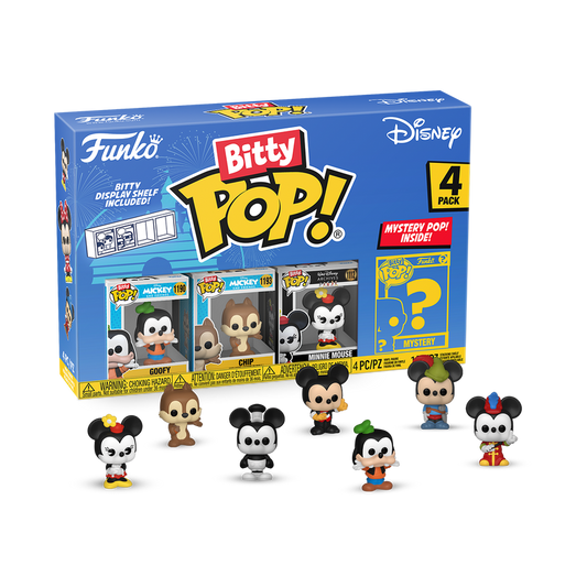 Bitty Pop! Disney 4-Pack Series 4