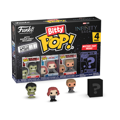 Bitty Pop! Marvel The Infinity Saga 4-Pack Series 2