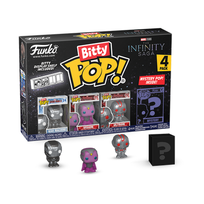 Bitty Pop! Marvel The Infinity Saga 4-Pack Series 3