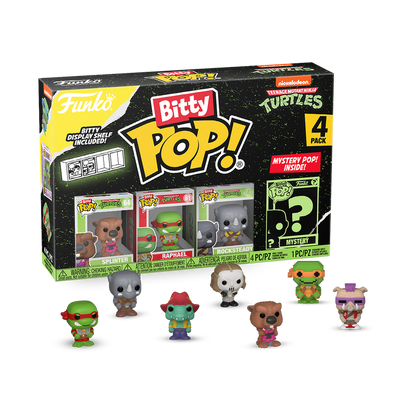 Bitty Pop! Tortues Ninja 4-Pack Series 3